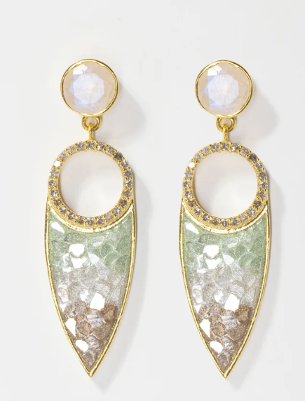 Zeit Gold Vermeil Earrings