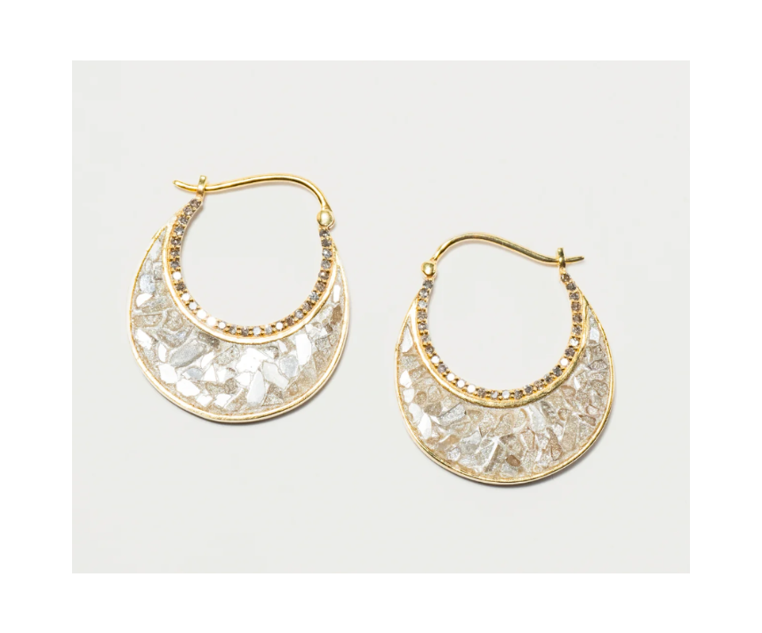 Nin Gold Vermeil Hoop Earrings