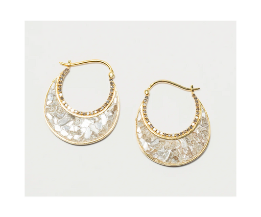 Nin Gold Vermeil Hoop Earrings