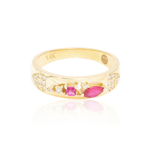 Baba Ring Ruby