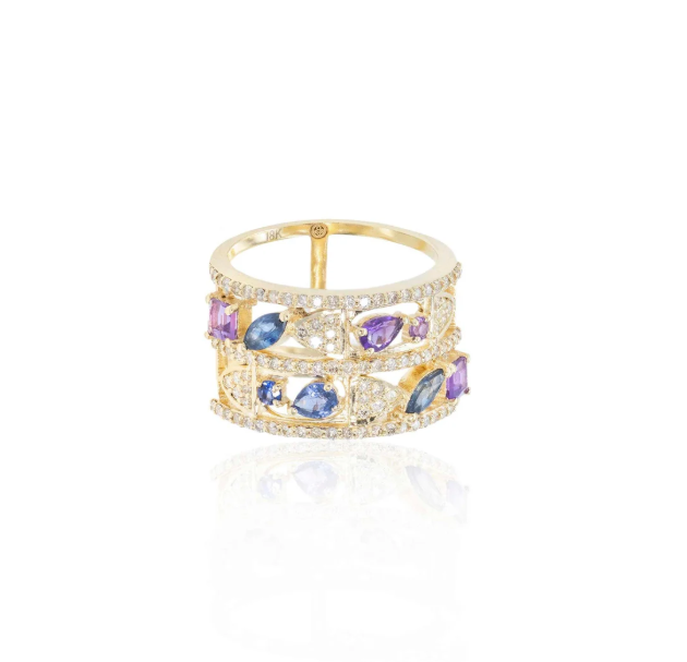 Demeter Ring Blue Sapphire
