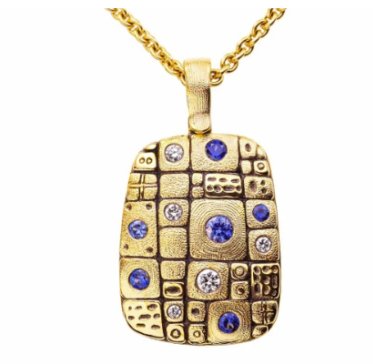 Old Pathway Pendant Necklace