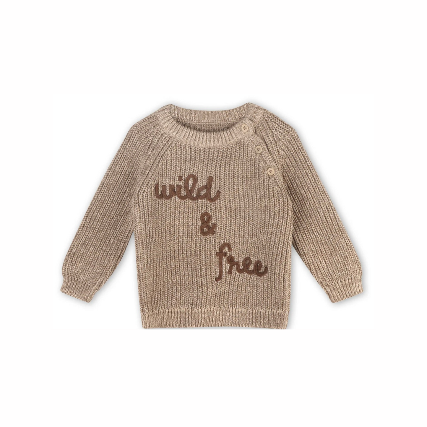 Wild and Free Baby Sweater