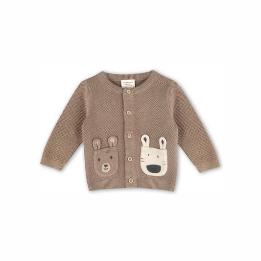 Animal Pocket Cardigan