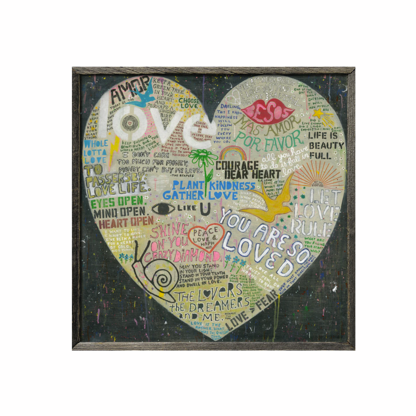 Choose Love Framed Art