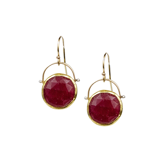 Dipsea Earring- Ruby