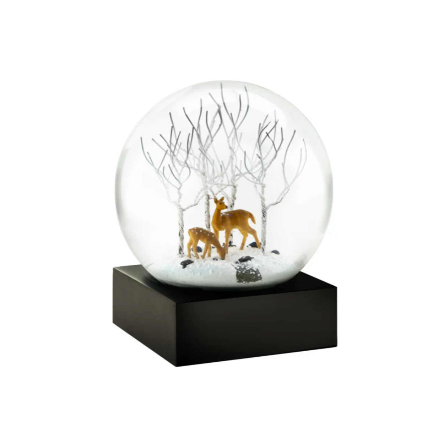 Deer in Woods Snow Globe