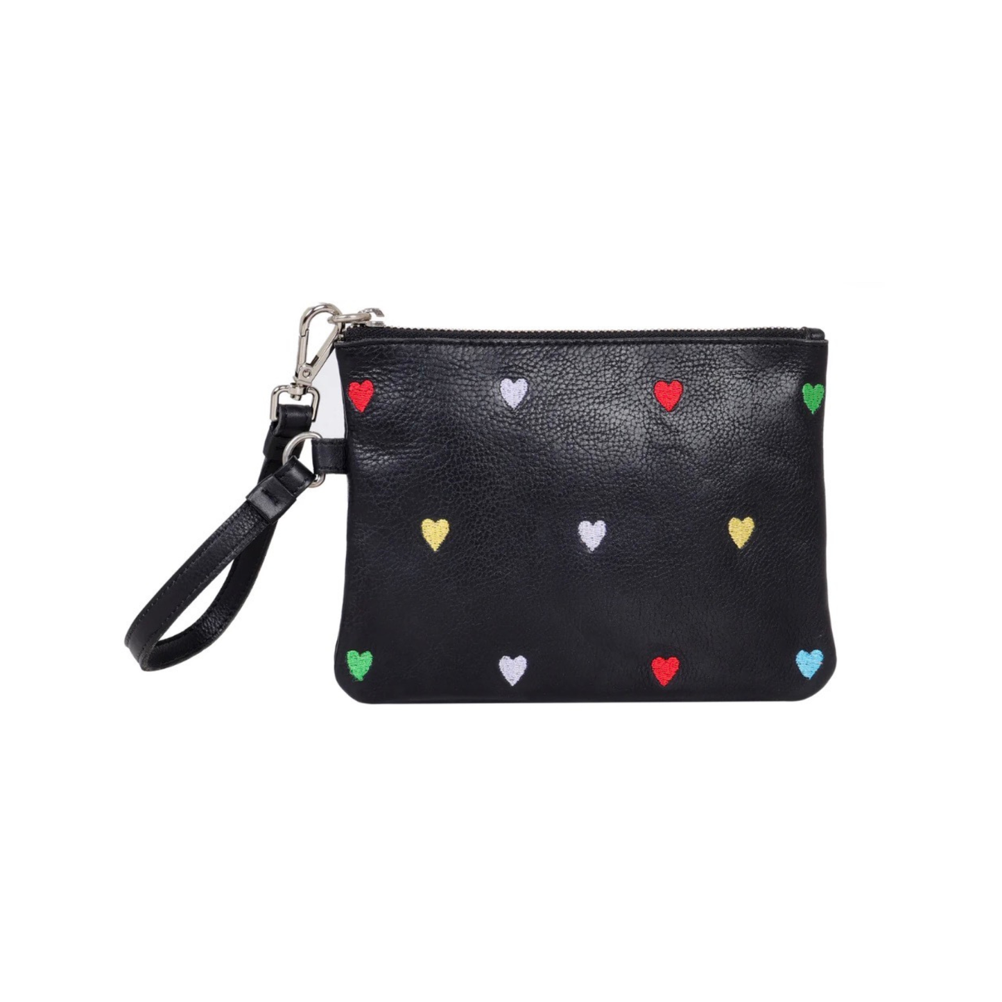 Latico Heart Pouch (Black)