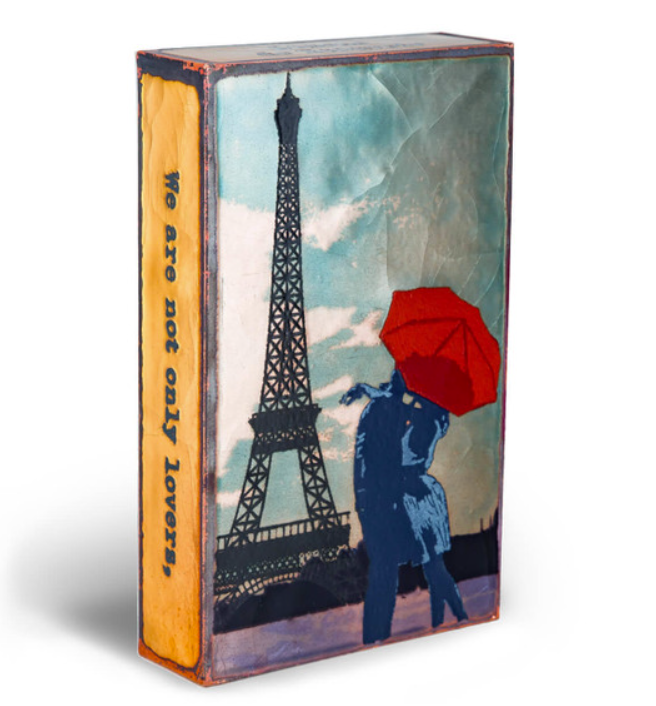 "We Are Not Only Lovers" (Paris) Copper Tile