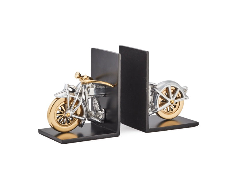 Motorcycle Bookends